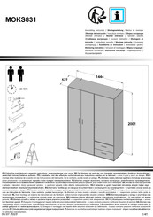 Forte MOKS831 Instrucciones De Montaje