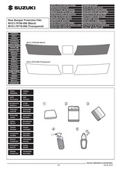 Suzuki 99121-70T00-000 Instrucciones De Montaje