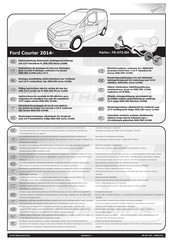 ECS Electronics FR-072-DH Instrucciones De Montaje