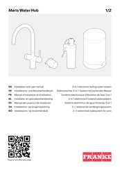 Franke Maris Water Hub Manual Del Usuario Y De Instalación