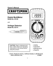 Craftsman 82174 Manual Del Propietário