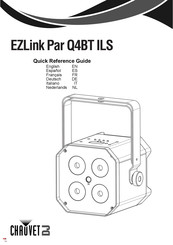 Chauvet DJ EZLink Par Q4BT ILS Guía De Referencia Rápida