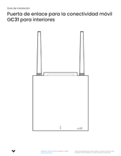 VERKADA GC31 Guia De Instalacion