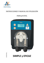 Avady PRIM pH EVOL Instrucciones Y Manual De Utilizacion