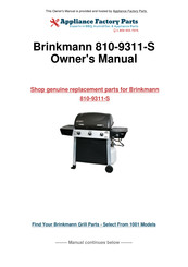 Brinkmann 810-9311-S Manual Del Propietário