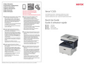 Xerox C325 Guía De Uso Rápido