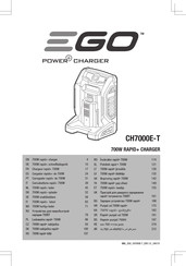 Ego Power+ CH7000E-T Instrucciones Originales