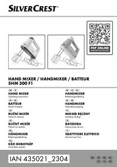 Silvercrest SHM 300 F1 Instrucciones De Uso