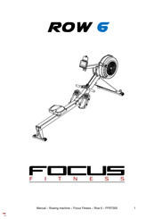 FOCUS FITNESS ROW 6 Instrucciones De Montaje