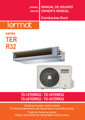 Termat TD-18TERR32 Manual De Usuario