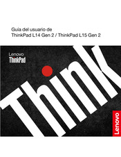 Lenovo ThinkPad L15 Gen 2 20X3 Guia Del Usuario