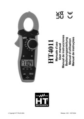 HT Instruments HT4011 Manual De Instrucciones