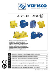 VARISCO JP 3-252 Traducción De Las Instrucciones Originales