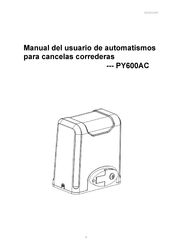 JOYTECH PY600AC Manual Del Usuario