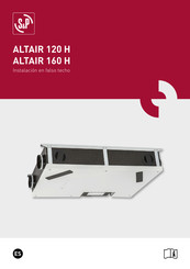 S&P ALTAIR 160 H Manual Del Usuario