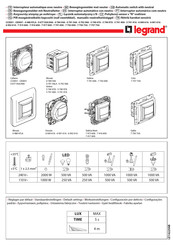 Legrand Celiane CC0051 Instrucciones De Instalación