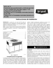 Carrier bryant Legacy 577C Serie Instrucciones De Instalación