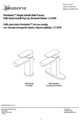 Seasons Westwind 67303W-8104 Instrucciones De Ensamblaje