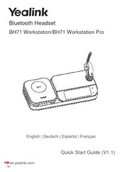 Yealink BH71 Manual Del Usuario