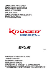 Krüger Technology ESKOL 65 Manual Para El Usuario Y El Mantenimiento