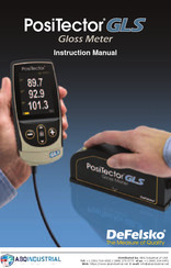 DeFelsko PosiTector GLS Manual De Instrucciones