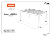 Trigano Jardin LIBECCIO J-87925P1 Manual De Instrucciones