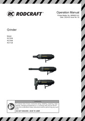 RODCRAFT RC7028 Manual De Funcionamiento