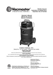 Vacmaster VDK811PW 0201 Manual Del Usuario