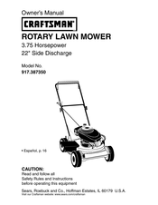 Craftsman 917.387350 Manual Del Usuario