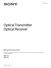 Sony ZRA-R1 Manual De Instrucciones