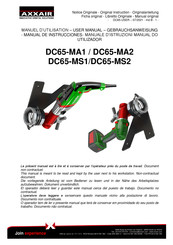 AXXAIR DC65-MA2 Manual De Instrucciones