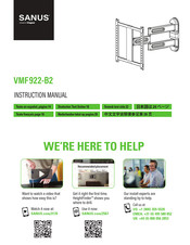 LEGRAND SANUS VMF922 Instrucciones De Montaje E Instalación