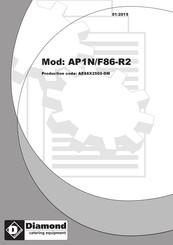 Diamond AP1N/F86-R2 Manual De Instalación, Uso Y Mantenimiento