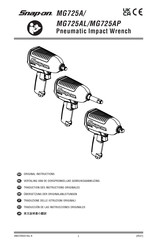 Snap-On MG725AP Traducción De Las Instrucciones Originales