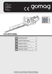 gomag 39106029982 Traduccion Del Manual De Instrucciones Originale