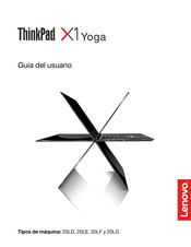 Lenovo ThinkPad X1 Yoga Guia Del Usuario