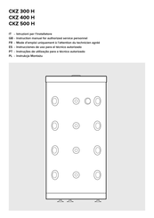 Ariston CKZ 500 H Instrucciones De Uso Para El Técnico Autorizado
