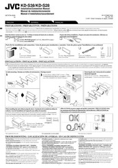 JVC KD-S38 Manual De Instalación/Conexion