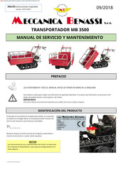 Meccanica Benassi MB 3500 Manual De Servicio Y Mantenimiento