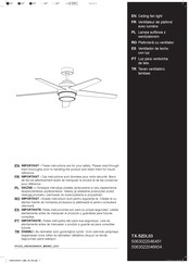 Kingfisher TX-52DL03 Manual Del Usuario