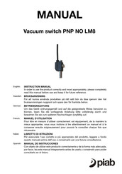 PIAB PNP NO LM8 Manual De Instrucciones