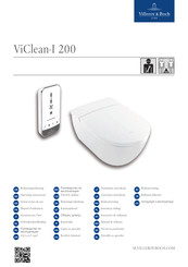 Villeroy & Boch ViClean-I 200 V0E200R1 Instrucciones De Uso