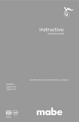 mabe CM9017P2I Instructivo