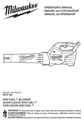 Milwaukee M18 FUEL 3017-20 Manual Del Operador