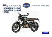 F.B Mondial SPARTAN 125 CBS 2023 Manual Del Propietário