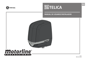 Motorline professional TELICA 230V Manual De Usuario/Instalador