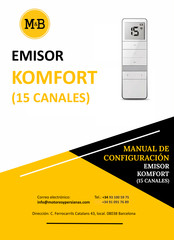 M&B EM-K15 Manual De Configuración