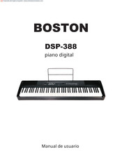 Boston DSP-388-BK Manual De Usuario