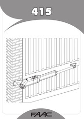 FAAC 415 L 115V Guía Para El Instalador