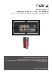Fröling S4 Turbo Manual De Servicio